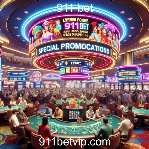 Maximize Sua Experiência de Jogo com as Promoções Especiais da 911 bet